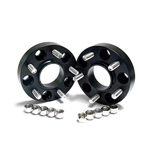 TAYDMEO Separadores de Rueda 5x127 Hubcentric 71.5mm Adaptador de Espaciador de Rueda de Aluminio para Coche, para Jeep Wrangler Grand Cherokee Commander