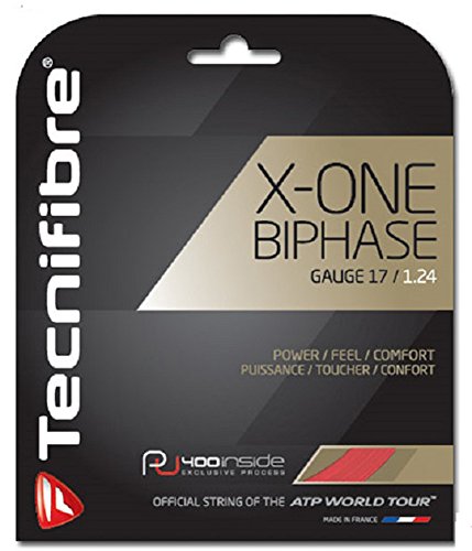 Tecnifibre - X One Biphase 1.24, Color Red