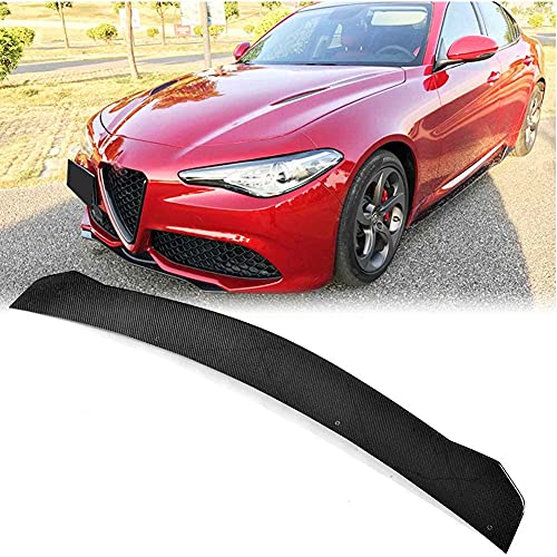 TIANP Labio De Parachoques Delantero para Alfa Romeo Giulia Base Sedan 2015-2018 Frontal Abajo De La Parte Delantera Spoiler Spoiler Dam Splitter Protección del Cuerpo