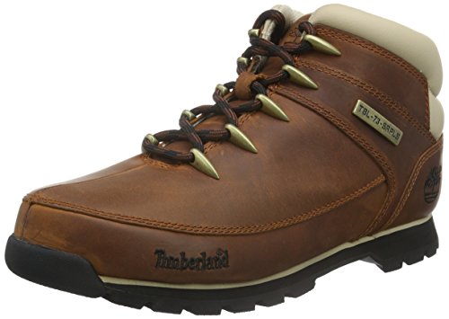 Timberland Euro Sprint Hiker, Botas Hombre, Marrón Mid Brown Full Grain, 43.5 EU