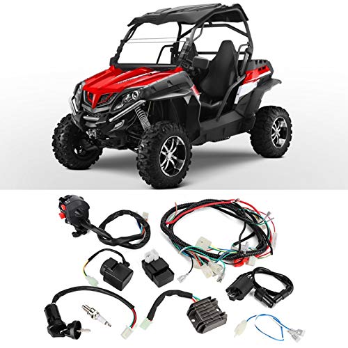 Tomanbery Arnés de cableado Duradero y confiable Práctico Accesorio de Montaje de CDI para automóvil para ATV Quad Bike 200-300cc