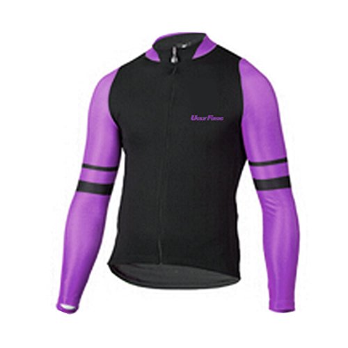 Uglyfrog Ciclismo Hombres Manga Larga Invierno Lana Calentar Ropa Ciclismo, Chaqueta Paraviento Windstopper y Repelente al Agua