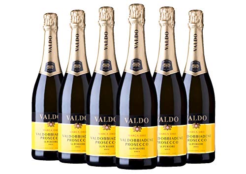 Valdo Marca Oro Valdobbiadene Prosecco Superiore Extra Dry DOCG [ 6 Botellas x 750ml ]