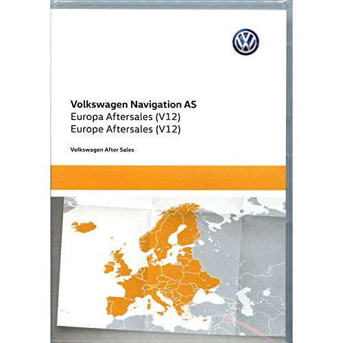 Volkswagen 5NA919866AR - Tarjeta de memoria SD para sistema de navegación Europa West V12 (solo para Discover Media (sistema AS)