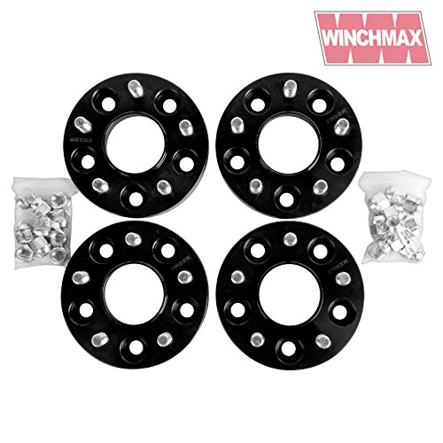 Winchmax Espaciadores de rueda centrados en cubo de 30 mm para defender, disco 1, clásico. BLK T1