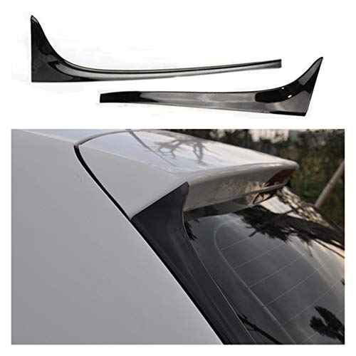 WZ Ventana Trasera del Coche Top Spoiler A-BS Gloss Black Black Window Wing Side Spoiler Winglet para V-Olkswagen Polo S-TANTERD 2011-2018 NO para GTIL COMENTARIO