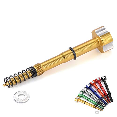 Adaptador de tornillo de mezcla, carburador de aire de combustible ajustable para motocicleta Honda CRF250X CRF450R Kawasaki KX250F KX450F Suzuki RM-Z250 KTM 250 450 XC SX-F 525 XC (oro)