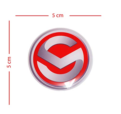 Adhesivo Emblema 3D para Modelos SYM (∅ 5 cm)