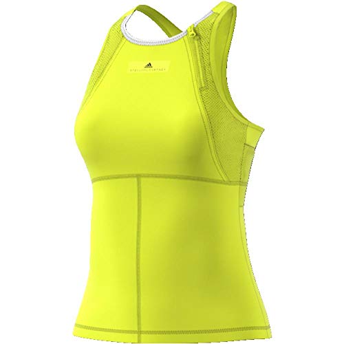 adidas Asmc Q1 Camiseta sin Mangas, Mujer, Verde (limaer), L