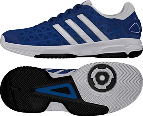 Adidas - Barricade Club XJ - AF4625 - El Color: Blanco-Negros-Azul - Talla: 36 2/3 EU