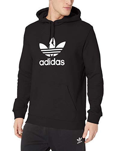 adidas Originals Originals Trefoil Warm-up Hoodie Sudadera, Core Black, M para Hombre