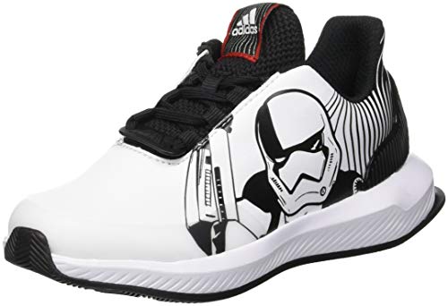 adidas RapidaRun Starwars K, Zapatillas de Running Unisex Adulto, Negro (Core Black/FTWR White/Scarlet), 38 2/3 EU