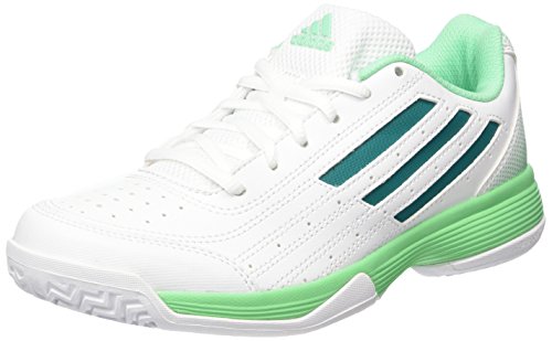 adidas Sonic Attack W, Zapatillas de Tenis Mujer, Blanco/Verde (Ftwbla/Eqtver/Briver), 40