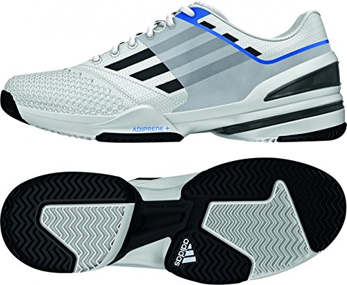 adidas Sonic Rally - Zapatillas para Hombre, Color Blanco/Negro/Azul, Talla 44 2/3