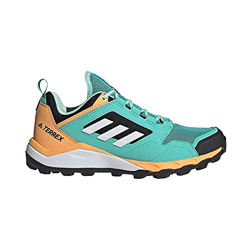 adidas Terrex Agravic TR W, Zapatillas de Trail Running Mujer, MENACI/FTWBLA/NARBRU, 40 EU