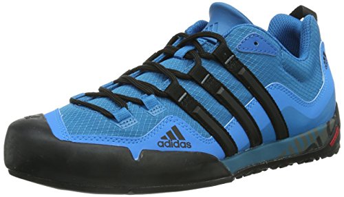 adidas Terrex Swift Solo, Walking Shoe Hombre, Dark Solar Blue Core Black Solar Blue, 49 1/3 EU