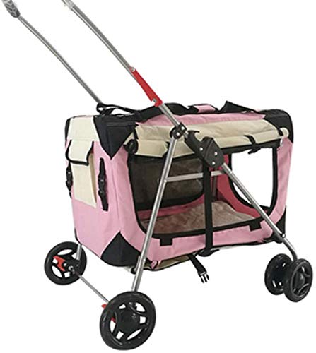 aipipl Cochecito Pet Jogger para Perros y Gatos ndash; Todo Terreno, Ligero, portátil y cómodo para tu Mascota Favorita