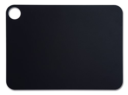 Arcos Tablas, Tabla de Cocina, Tabla para Cortar, Fibra de Celulosa y Resina 37, 7 x 27, 7 cm y 6, 5 mm de espesor, Color Negro