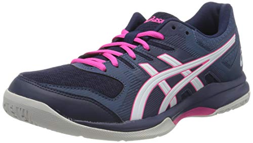 Asics Gel-Rocket 9, Zapatillas de Deporte Interior Mujer, Chaquetón/Blanco, 39.5 EU