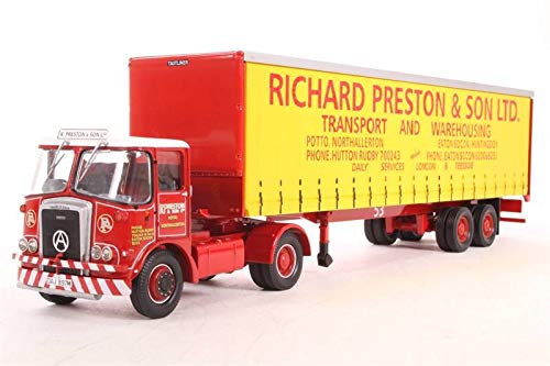 Atkinson Borderer + Tautliner Trailer 'Richard Preston & Son Ltd' - 1:50 - Corgi