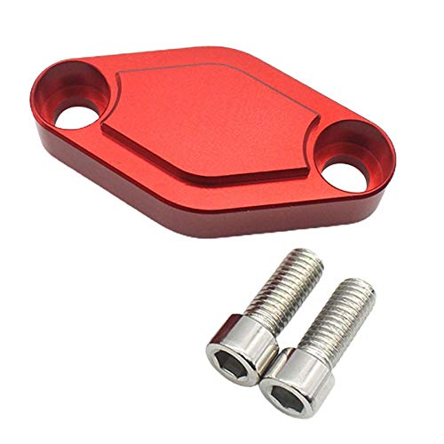 B Blesiya Freno de estacionamiento trasero apagado Compatible con Suzuki LTZ 400 LTZ400 Yamaha Raptor 125 250 - Rojo