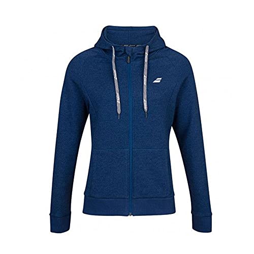 Babolat Exercise Hood Jacket W Sudadera, Mujer, Estate Blue HTHR, XL