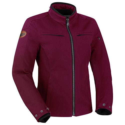 BERING Chaqueta moto Segura LADY GARRISSON Burgundy, Burgundy, 40 (T2)