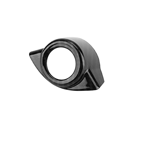 CMEI Motor de Coche Start Stop Push Button Tapa de Anillo Ajuste para Alfa Romeo Stelvio/Fit para el botón del Motor de Giulia Reemplazar la Cubierta de la Cubierta (Color Name : Black)