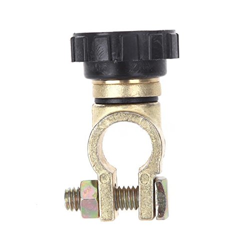 Cocar 17mm Diámetro Universal Coche Camión Barcos Batería Terminal Enlace Interruptor Parts Desconecte de Corte Quick L Forma para Menor Superior habitación