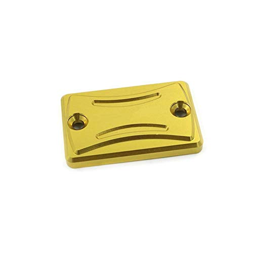 Cubierta de depósito de fluidos de Frenos Freno de Motocicleta para Suzuki para LT-R450 Quad Racer para LT-Z250 LT-Z400 Quad Sport Z Cubierta del depósito (Color : Gold)