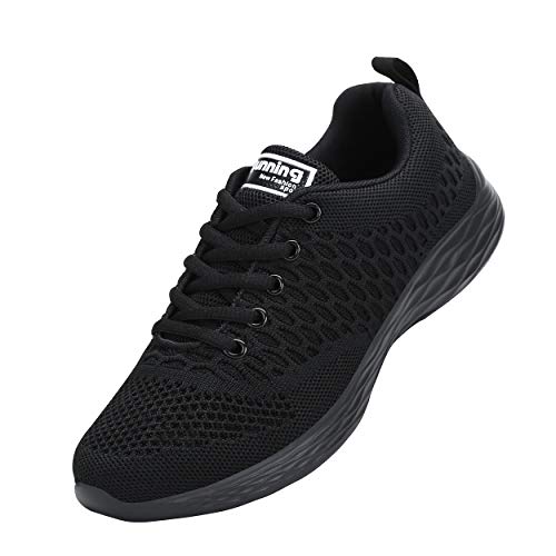 CXWRZB Mujer Hombre Gimnasia Ligero Sneakers Zapatillas de Deportivos de Running para Negro 40 EU