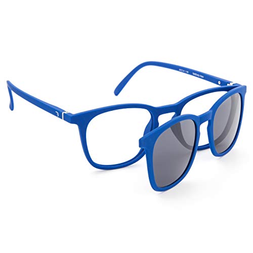 DIDINSKY Gafas de Presbicia con Filtro Anti Luz Azul con Capa de Sol. Gafas Clip on Imantadas para Hombre y Mujer. Klein 0.0 – TATE CLIP ON