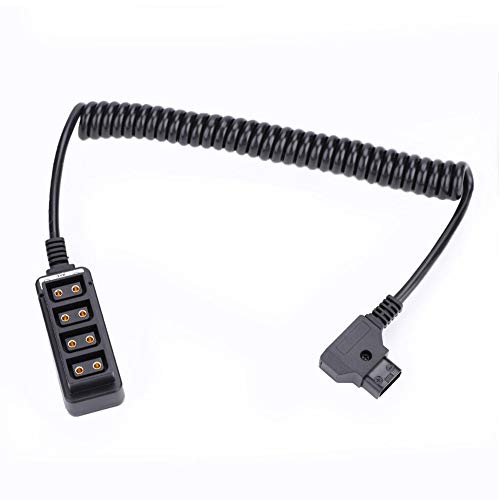 dtap splitter Macho D-Tap B Tipo Power Tap para 4 Puertos Hembra P-Tap Hub Adaptador de Splitter Cable dtap hub d-tap usb charger dtap cable 12v