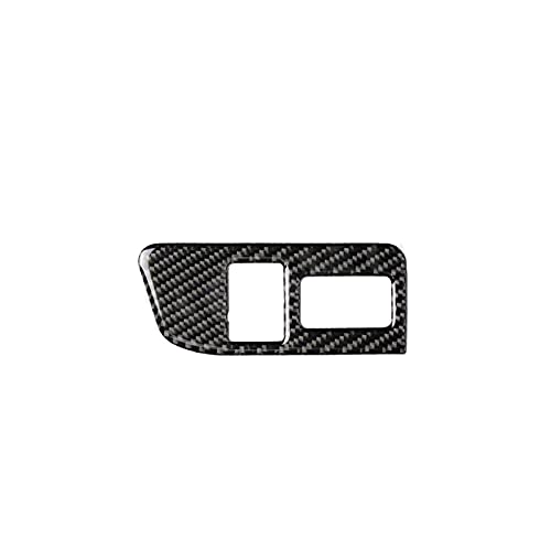 DunMenEn Etiqueta engomada del Cuadro del Interruptor de la Bota Trasera del automóvil de la Fibra de Carbono Pegatina para Toyota GT86 FT86 ZN6 Subaru BRZ 2013-2017 DunMenEn (Color : For RHD)