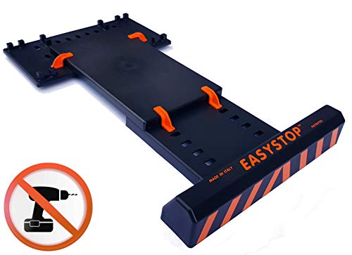 EASYSTOP Tope de rueda para garaje - Asistente de aparcamiento - Ajustable