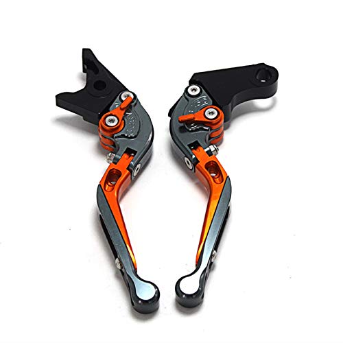 Embrague Motocicleta Palancas de Embrague de Freno Extensibles Plegables para Motocicleta para S-uzuki GSX-S1000 GSX S1000 GSXS 1000 GSX-S1000F GSXS1000 ABS 2015 2016 2017 2018 (Color : P)