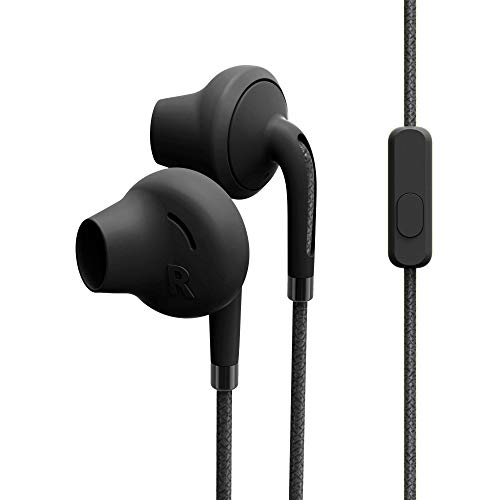 Energy Sistem Earphones Style 2+ (Auricular Intrauditivos, realce de Bajos, micrófono, Control de Llamadas, Almohadillas) Negro