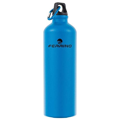 Ferrino ALU DRINIK LT. 0,75 (1 Unit) Termo Acampada y Senderismo, Adultos Unisex, Multicolor (Multicolor, Talla Única