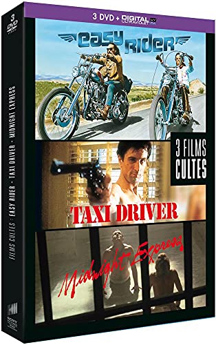Films cultes - Coffret : Easy Rider + Taxi Driver + Midnight Express [Italia] [DVD]