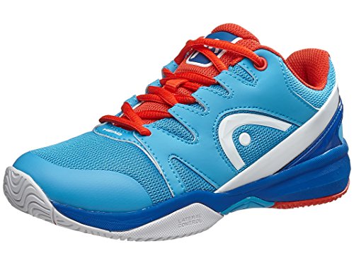 Head Nitro Junior Blfl, Zapatillas de Tenis Unisex niños, Azul/Naranja/Blanco, 35