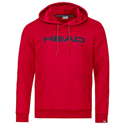 Head Sudadera con Capucha Club Byron M para Hombre, Hombre, Sudadera con Capucha, 811449-RDDBM, Rojo/Azul Oscuro, Medium