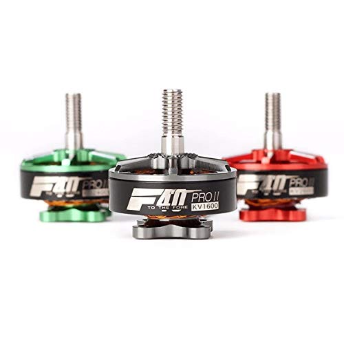 HELEISH F40 T-motor PRO II 2306 1600KV 2400KV 2600KV 3-4S de motor sin escobillas for RC Multirotor FPV Racing Drone Piezas de montaje de bricolaje (Color : Grey KV 1600KV)