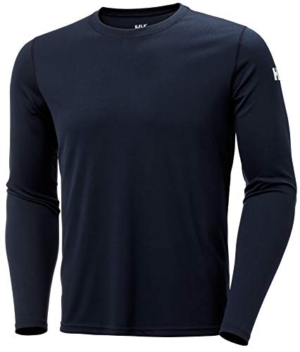 Helly Hansen HH Tech Crew Camiseta Técnica, Hombre, Navy, S