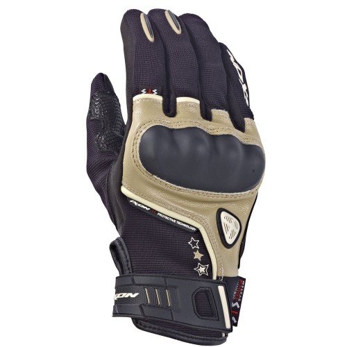 Ixon – Guantes de Moto – Ixon RS Grip Lady HP Negro/Arena – XL