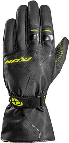 Ixon Pro Indy - Guantes de moto (talla L), color gris y amarillo