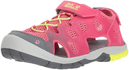 Jack Wolfskin Titicaca Vc Low K, Sandalias Deportivas Unisex Niños, Rosa (Tropic Pink), 27 EU