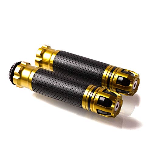 JNBH Empuñaduras De Motocicleta Bar Manillar Motocross para Ya-maha para Su-zuki para B-andit 600 Vfr 800 Msx125 GSR 600 para B-m-w F800 Antideslizante (Color : 2)