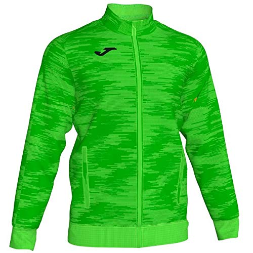 Joma Combi Grafity Sudaderas, Hombre, Verde Fluor, 3XS