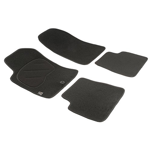 Juego de Alfombras de Moqueta a Medida Premium Negro para Mitsubi LANCER Sportback de 2008 a 2012.