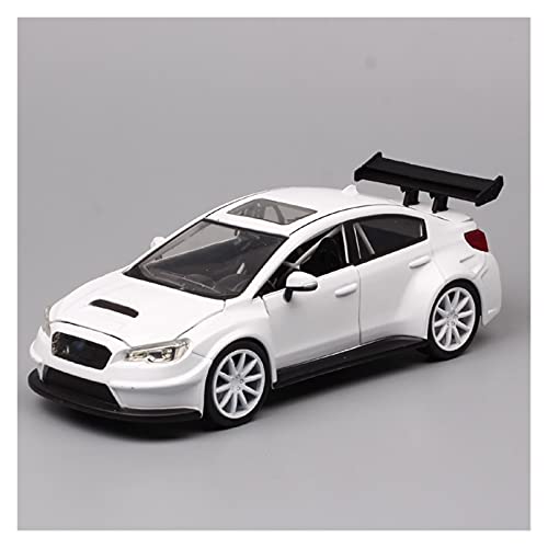 Juguetes Coches 1/24 para Sub-aru para Impreza WRX STI 2016 Modelo De Coche De Aleación De Metal Diecast Vehículos Modelo Colección De Regalo para Niños